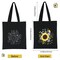 Canvas Tote Bag Embroidery Kit with Sunflower Pattern, Embroidery Kits for Beginners Adults, Arts and DIY Crafts Embroidery Starter kit, Include Stamped Embroidery Bag, Color Threads, Embroidery Tools